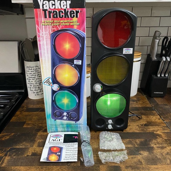 Vintage Party Supplies Sold Yacker Tracker Noise Activated Traffic